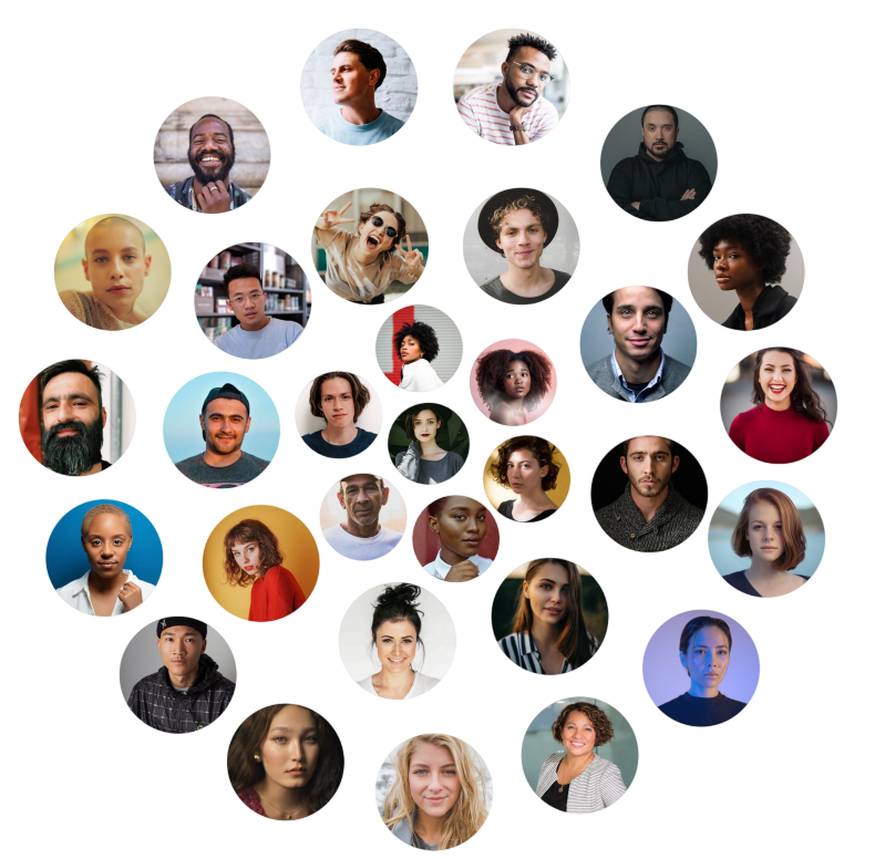 Patient testimonials collage